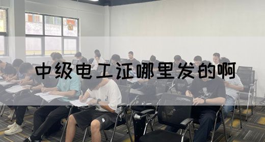 中级电工证哪里发的啊(图1)