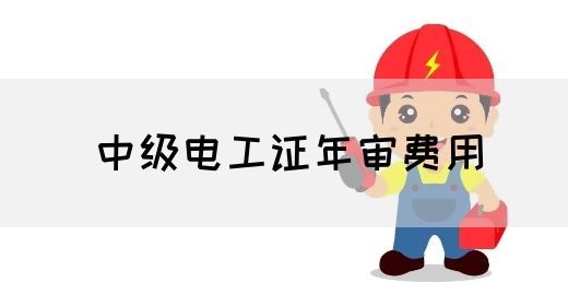 中级电工证年审费用