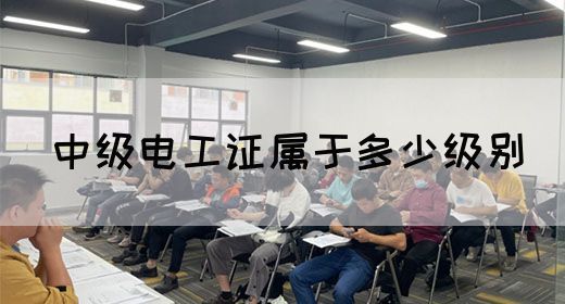 中级电工证属于多少级别(图1)