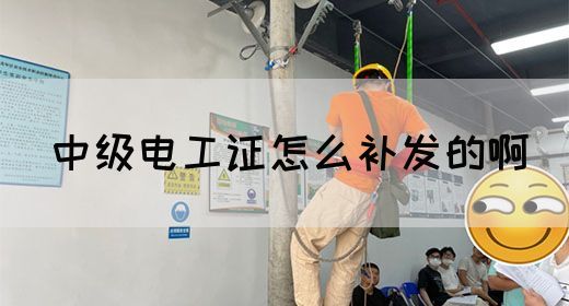 中级电工证怎么补发的啊(图1)