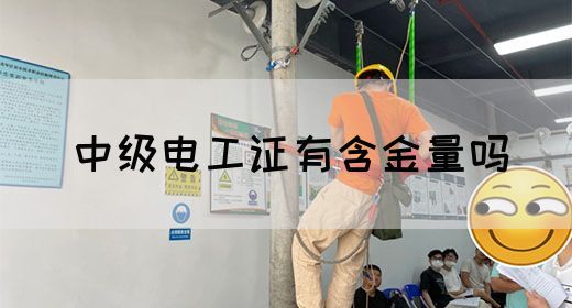 中级电工证有含金量吗(图1)