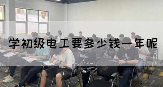 学初级电工要多少钱一年呢